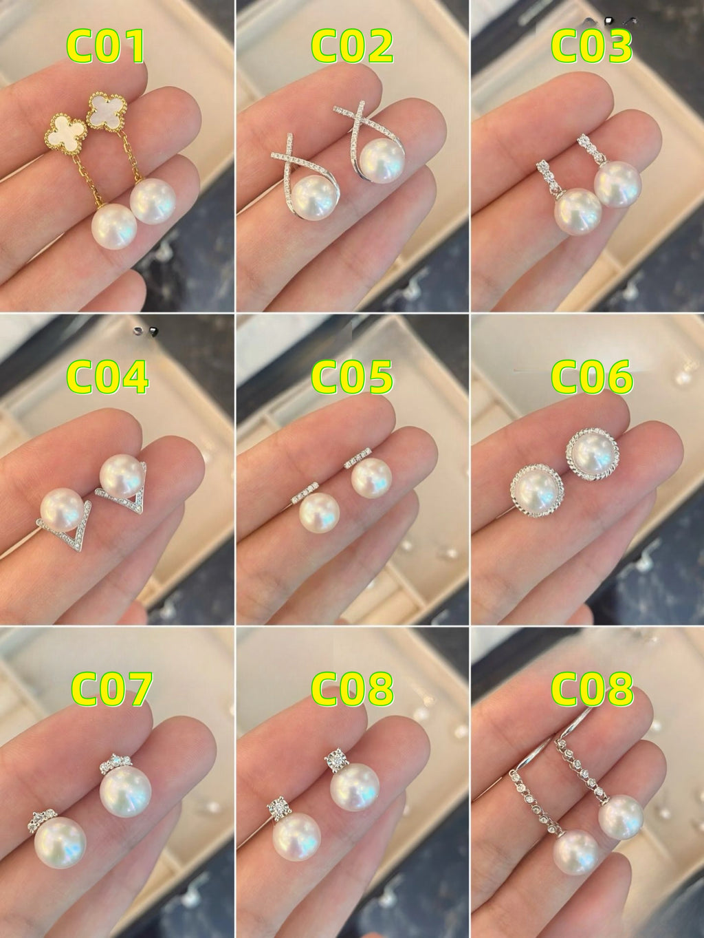 Customized C series pearls